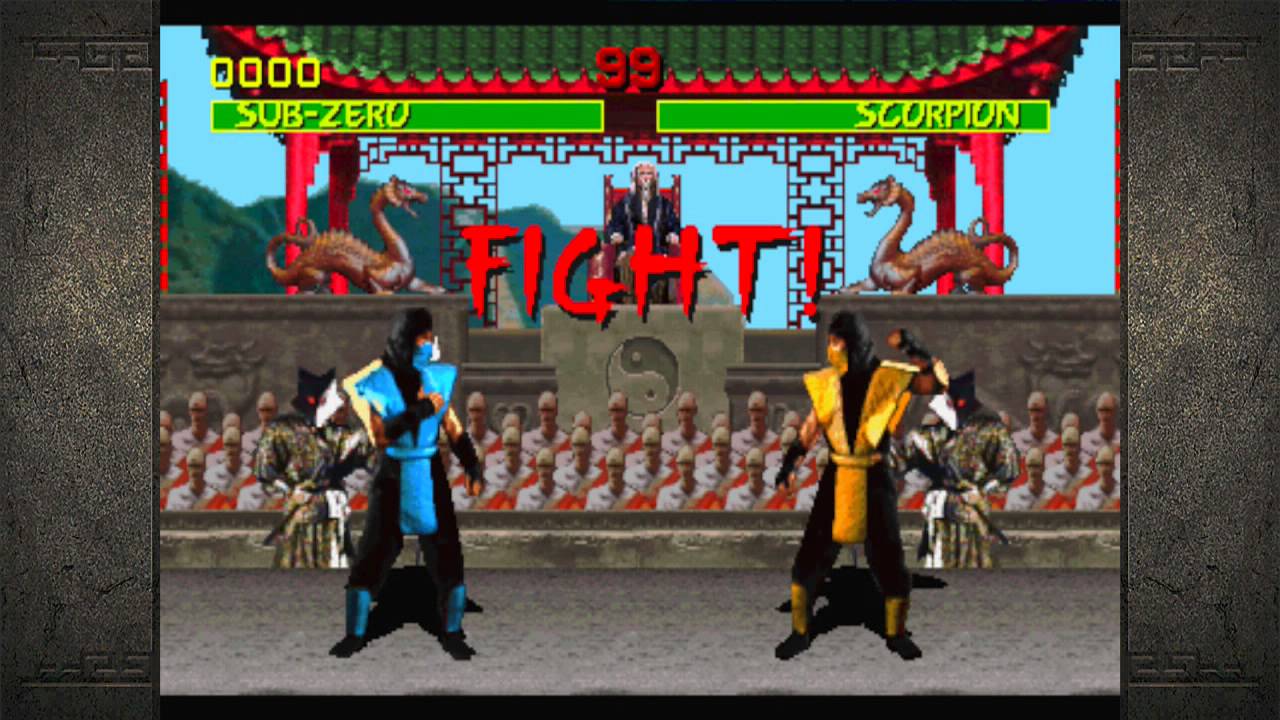 Mortal kombat 1992 HD SUB-ZERO VS SCORPION by timka5530219 on